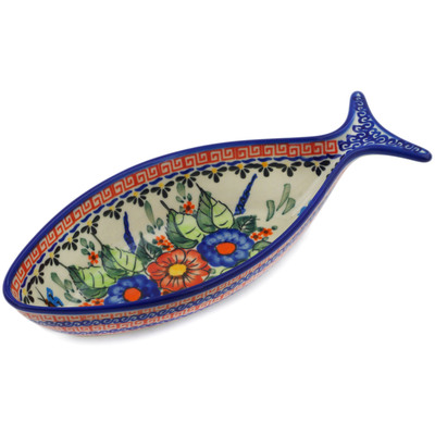 Pattern  in the shape Fish Shaped Platter