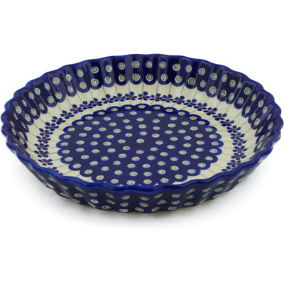 Fluted Pie Dish in pattern D274