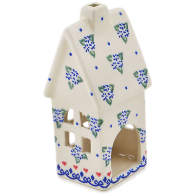 House Shaped Candle Holder in pattern D33