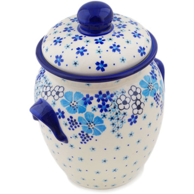 Pattern D197 in the shape Jar with Lid and Handles
