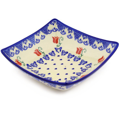 Square Bowl in pattern D38