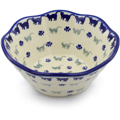 Pattern D105 in the shape Fluted Bowl