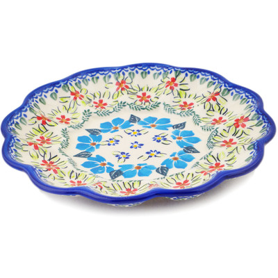Pattern D198 in the shape Egg Plate