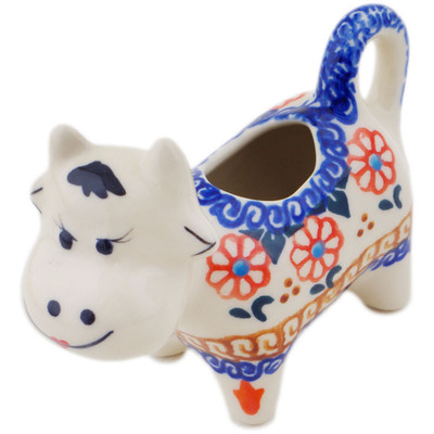Cow Shaped Creamer in pattern D2