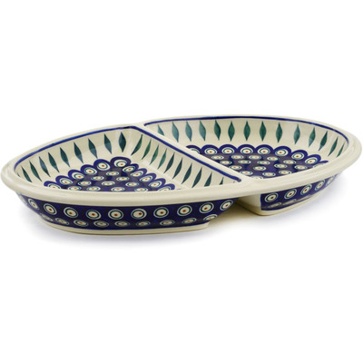 Divided Dish in pattern D22