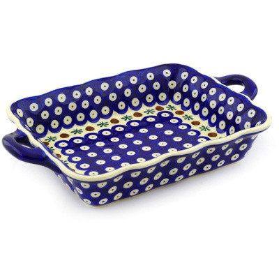 Pattern D20 in the shape Rectangular Baker with Handles