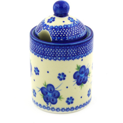 Pattern D1 in the shape Jar with Lid with Opening