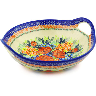 Bowl with Handles in pattern D117