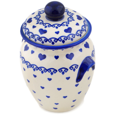 Pattern D171 in the shape Jar with Lid and Handles