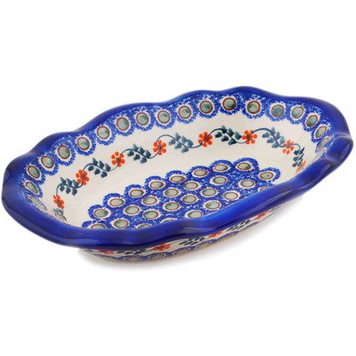 Pattern D6 in the shape Oval Bowl