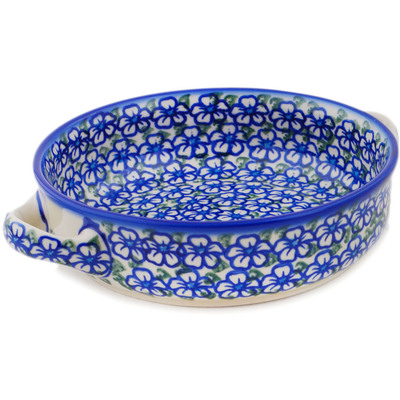 Round Baker with Handles in pattern D137