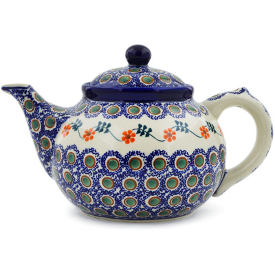 Tea or Coffee Pot in pattern D6