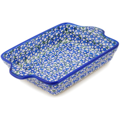 Pattern D137 in the shape Rectangular Baker with Handles
