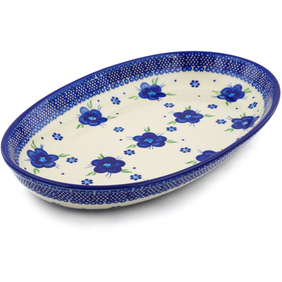Oval Platter in pattern D1