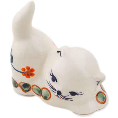 Pattern D6 in the shape Cat Figurine