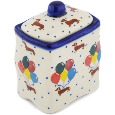 Pattern D507 in the shape Jar with Lid