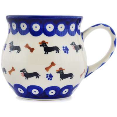 Pattern D536 in the shape Bubble Mug