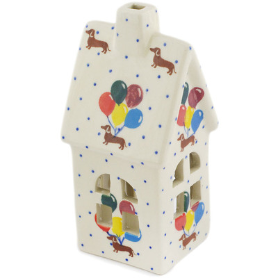 Pattern D507 in the shape House Shaped Candle Holder