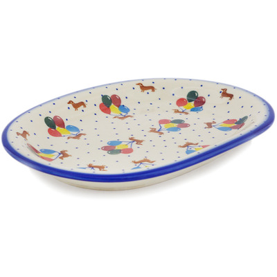 Pattern D507 in the shape Oval Platter