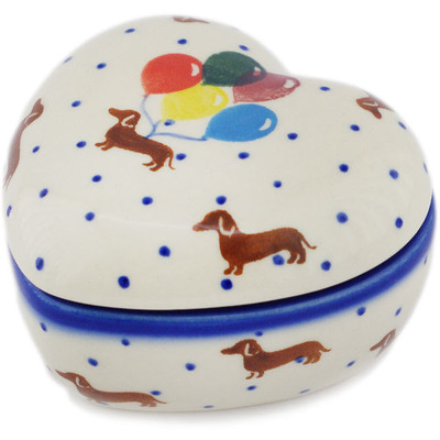 Pattern D507 in the shape Heart Shaped Jar