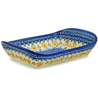 Platter with Handles in pattern D164