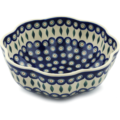 Pattern D22 in the shape Scalloped Fluted Bowl