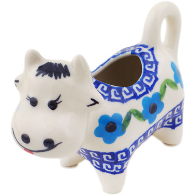 Pattern D18 in the shape Cow Shaped Creamer