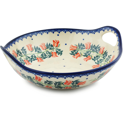 Bowl with Handles in pattern D23