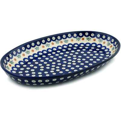 Oval Platter in pattern D175