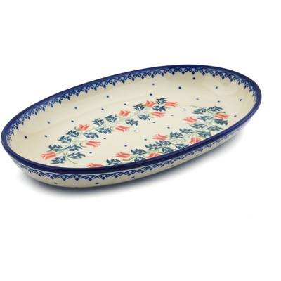 Oval Platter in pattern D23