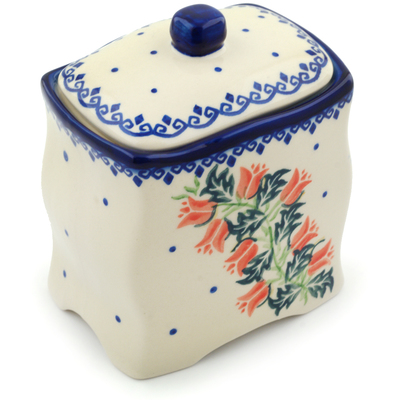 Pattern D23 in the shape Jar with Lid