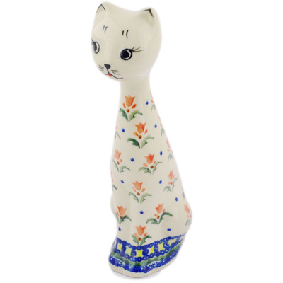 Pattern D7 in the shape Cat Figurine