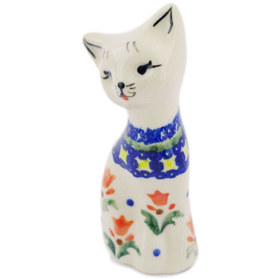 Pattern D7 in the shape Cat Figurine