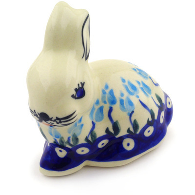 Bunny Figurine in pattern D107