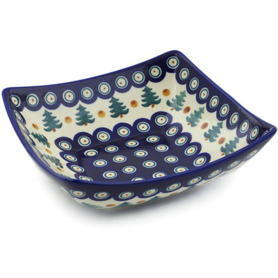 Pattern D102 in the shape Square Bowl