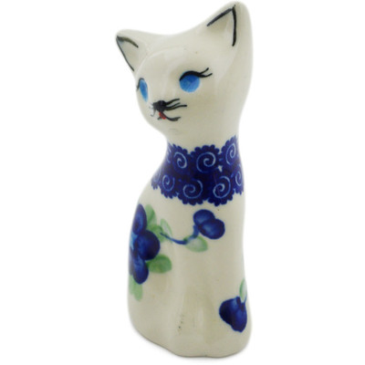 Cat Figurine in pattern D264