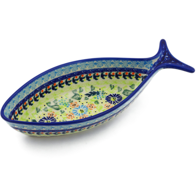 Fish Shaped Platter in pattern D82