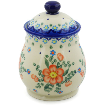Pattern D26 in the shape Jar with Lid