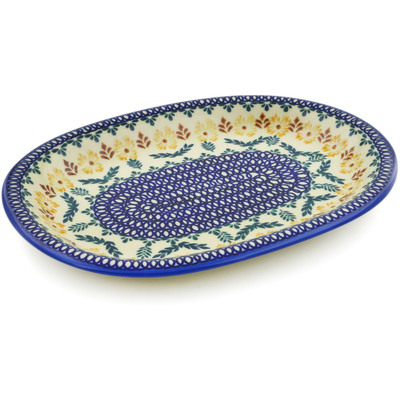 Oval Platter in pattern D164