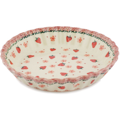 Fluted Pie Dish in pattern D460