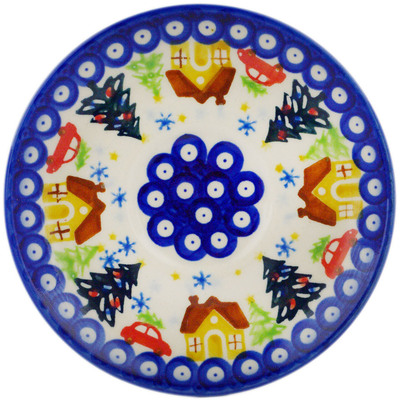 Pattern  in the shape spodek