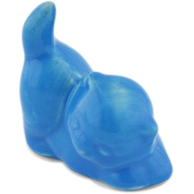 Cat Figurine in pattern D515