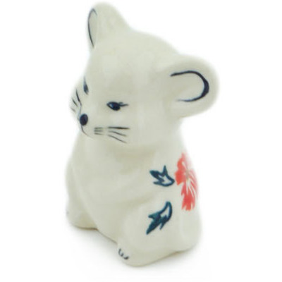 Mouse Figurine in pattern D181