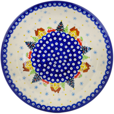 Plate in pattern D500