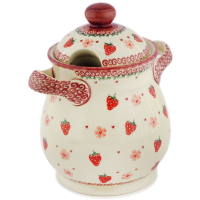 Pattern D460 in the shape Jar with Lid and Handles