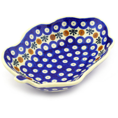 Pattern D20 in the shape Leaf Shaped Bowl