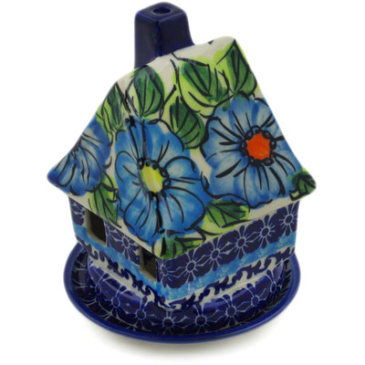 House Shaped Candle Holder in pattern D116