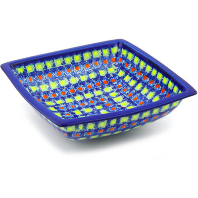 Pattern D3 in the shape Square Bowl