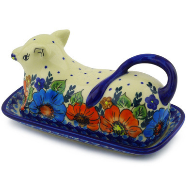 Pattern D114 in the shape Butter Dish