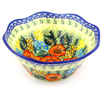 Pattern D109 in the shape Fluted Bowl